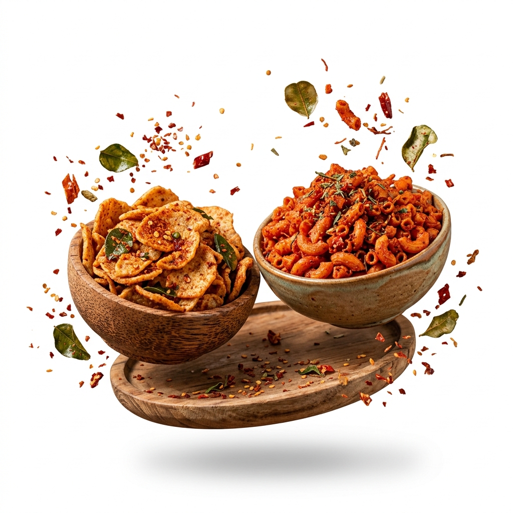 Cemilan Basreng dan Makaroni